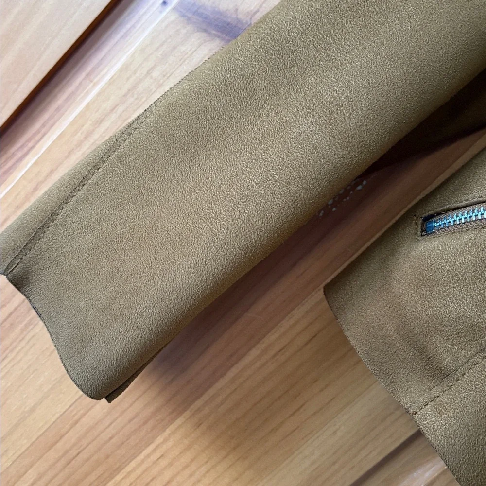 🌟HP🌟H&M Faux Suede Moto Jacket - Picture 7 of 14